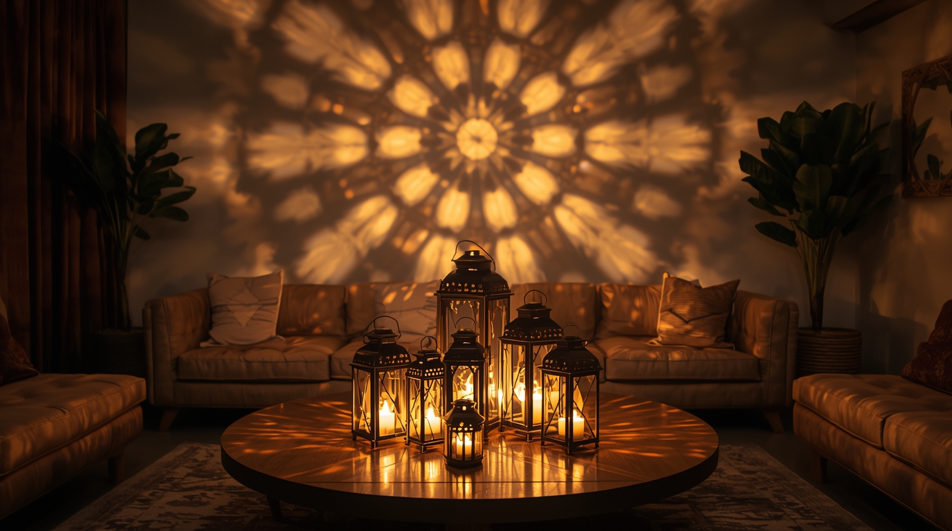 Tapestry Glass Portable Lanterns Canopy Harbor Tables
