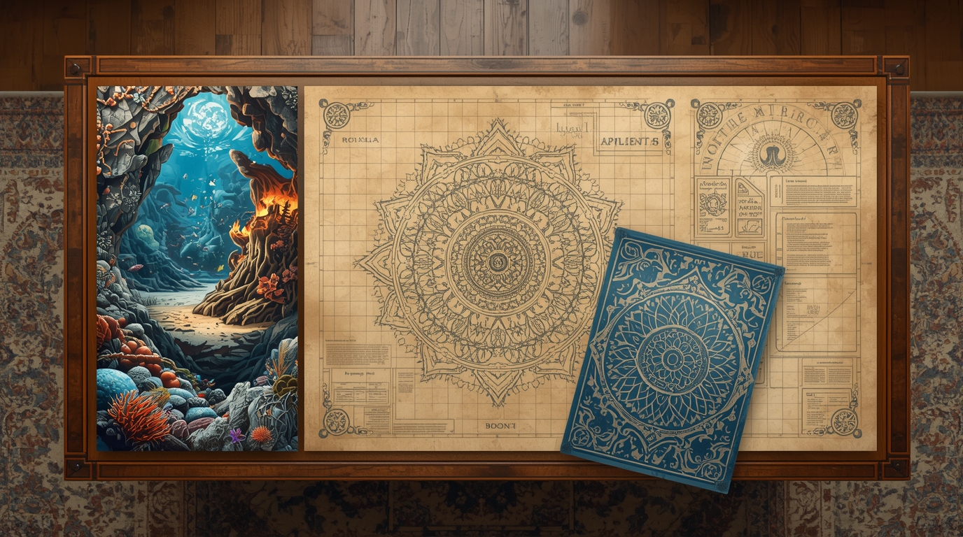 Modular Playroom Tables Tapestry Blueprints Mandala Mandala