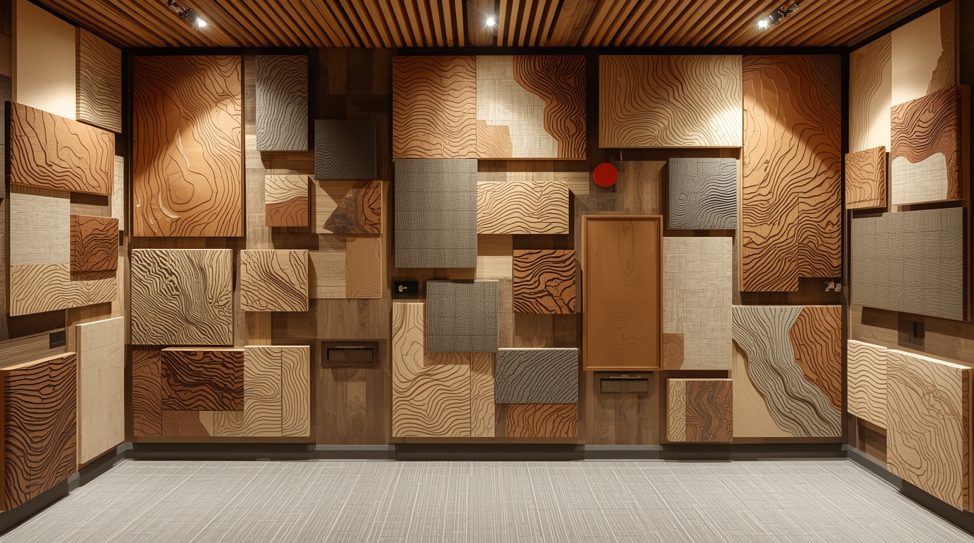 Modular Acoustic Panel System Silent Harbor Tapestry