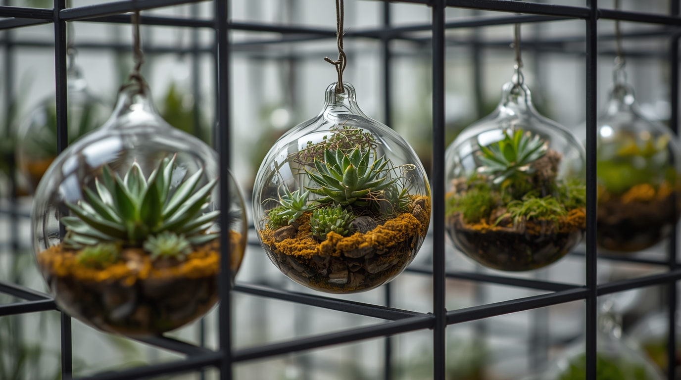 The Architectural Terrarium System Grids Canopy