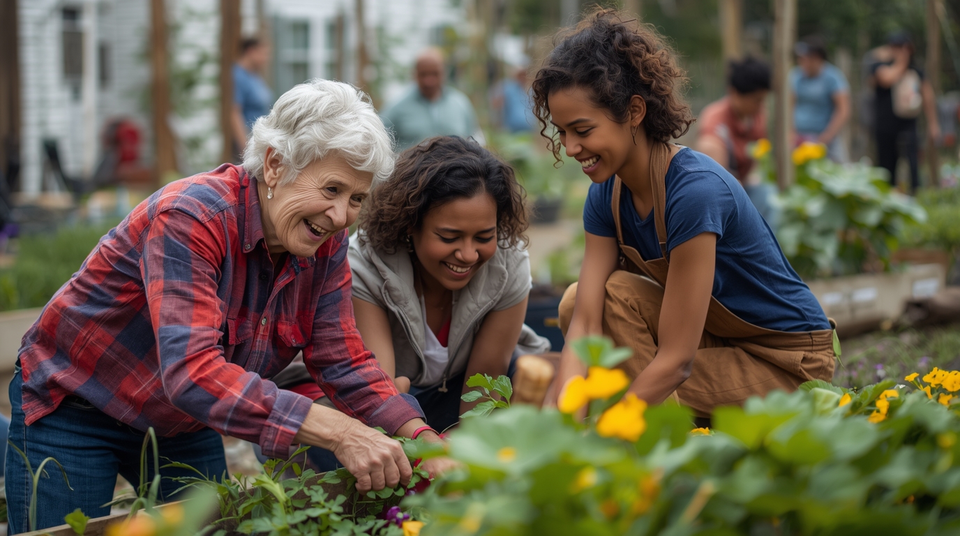 Building Community Gardens to Combat Urban Food Deserts