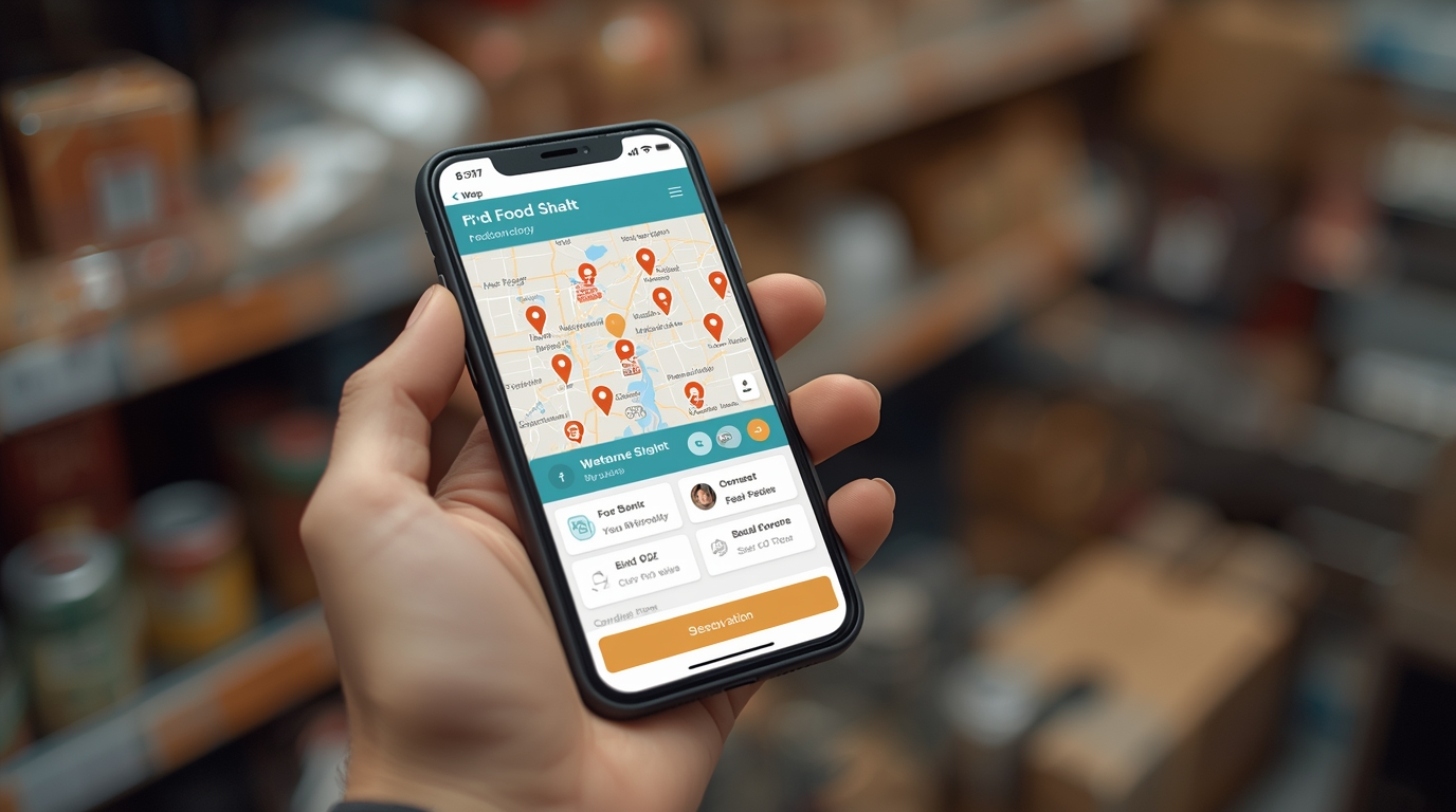 Developing a New Mobile App for Local Food Banks