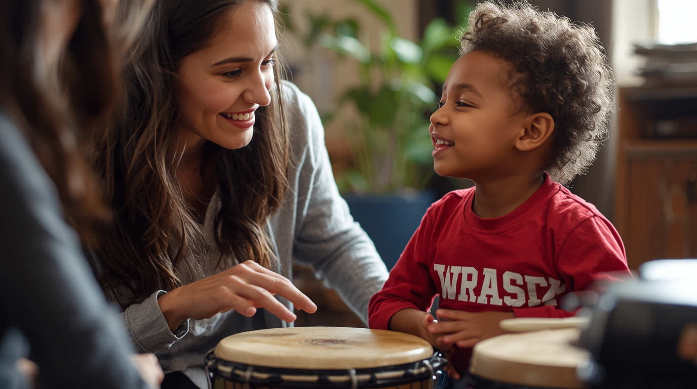Music Therapy Sessions for Children with Special Needs