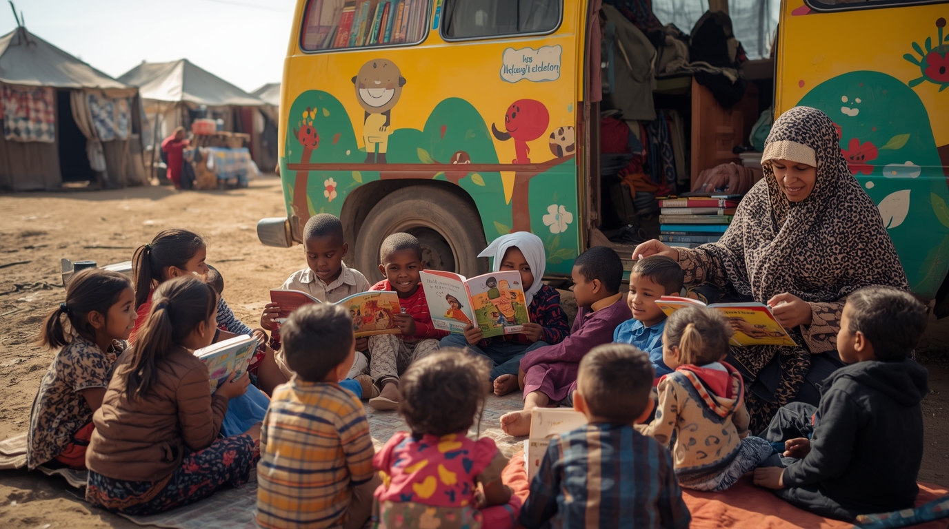 Global Literacy Outreach Program for Refugee Children
