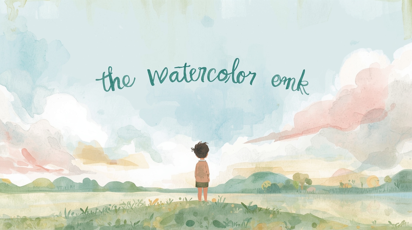 A Dream in Watercolor: A Children's Book