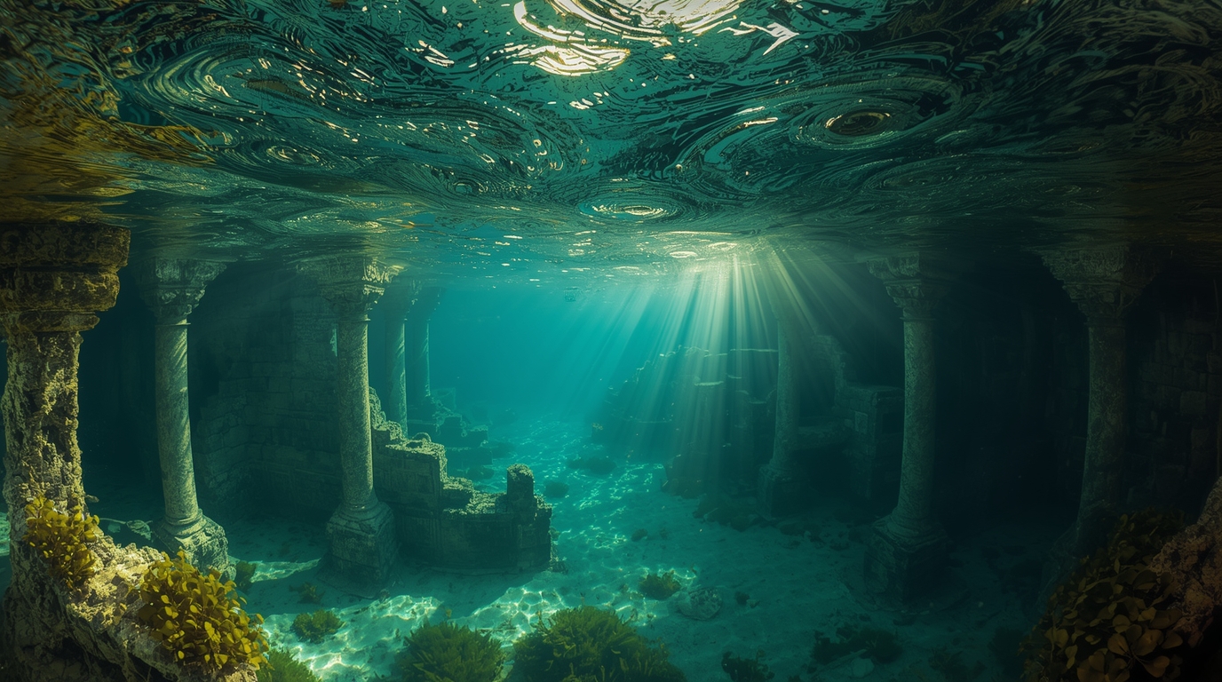 The Sunken City: Underwater Art Installation